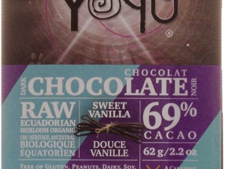 Giddy Yoyo - Sweet Vanilla 69% Bar - 62 g Online