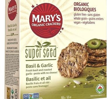 Mary s Organic - Super Seed - Basil & Garlic, 155 g Fashion