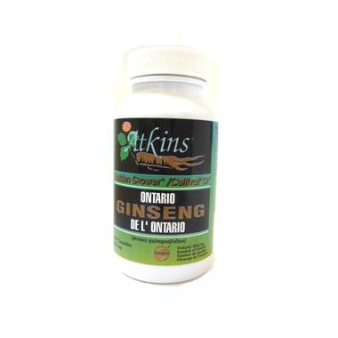 Atkins Ginseng Farm - Ontario Ginseng - 100 caps Discount