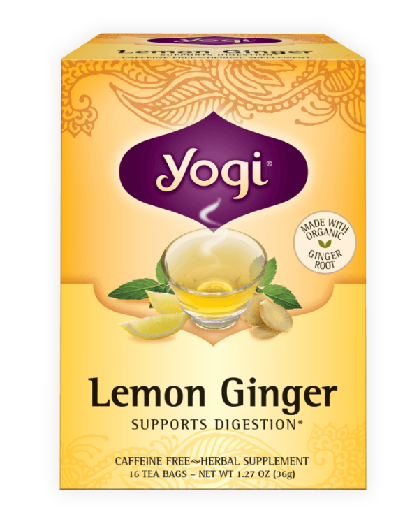 Yogi -  Lemon Ginger Tea , 16 Count Online