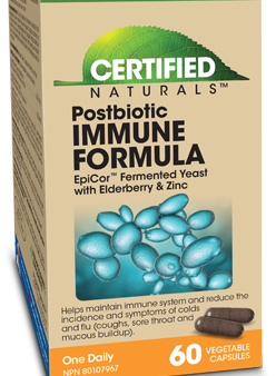 Certified Naturals - Postbiotic Immune Formula, 60 capsules Cheap