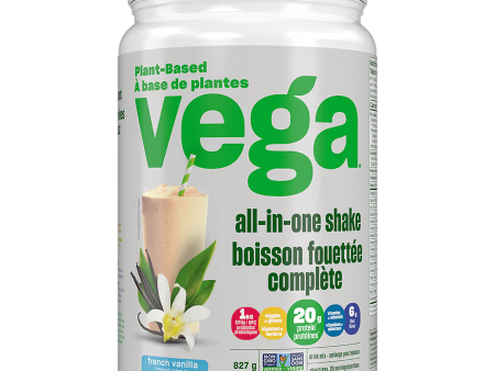 Vega - All In One Nutritional Shake, French Vanilla, 827 g Cheap