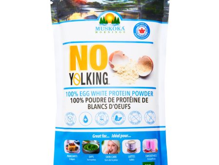 Muskoka Mornings - No Yolking Egg White Powder, 500g For Sale