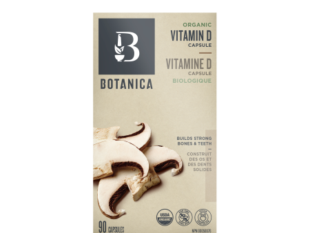 Botanica - Organic Vitamin D, 90 CAPS Online Hot Sale