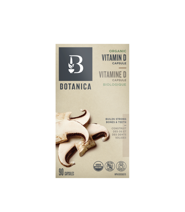 Botanica - Organic Vitamin D, 90 CAPS Online Hot Sale