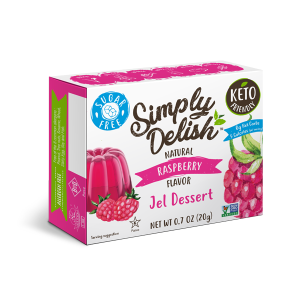 Simply Delish - Jel Dessert, Raspberry, 20 g Online Sale