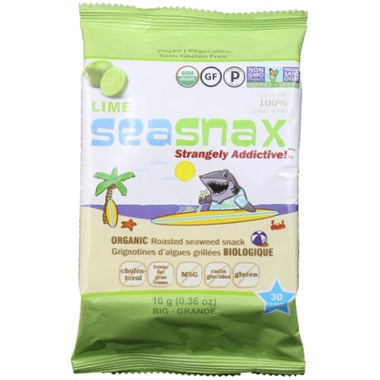 Seasnax Seaweed Snack Lime - 10g Online