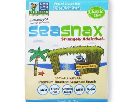 Seasnax - Seaweed Snack Classic Olive, 5g on Sale