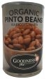 Goodness Me! - Organic Pinto Beans, 398 mL on Sale