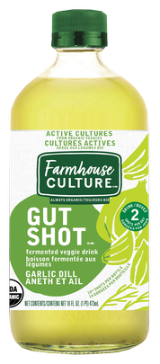 Farmhouse Culture - Gut Shot Garlic Dill Pickle, 473 mL For Cheap