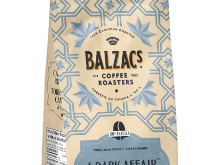 Balzac s - A Dark Affair, Whole Bean, 340 g Hot on Sale