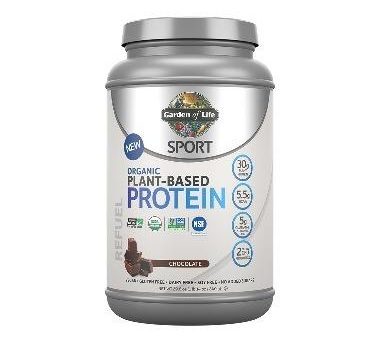 Garden Of Life - Sport Organic Plant-based Protein Powder Chocolate, 840g on Sale