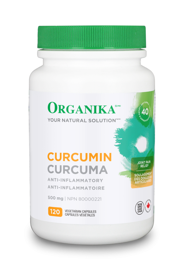 Organika - Curcumin, 500mg (120 capsules) Hot on Sale