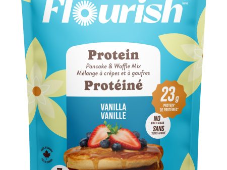 Flourish - Vanilla Protein Pancake Mix, 430 g Sale