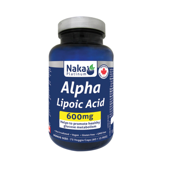 Naka Alpha Lipoic Acid 600mg Hot on Sale