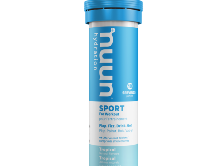 NUUN Sport Tropical 10 Tablets For Discount