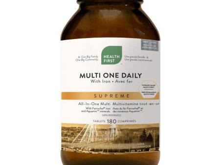 Health First Multi One Daily Supreme With Iron 180 Tablets For Discount