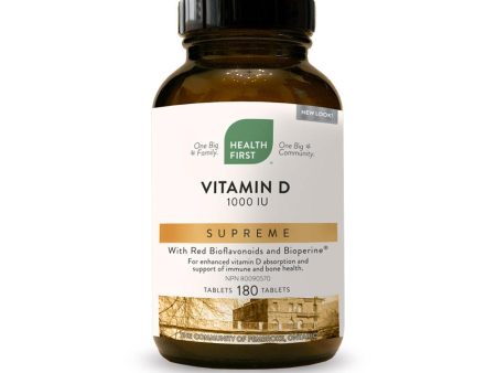 Health First Vitamin D Supreme 180 Tablets Supply